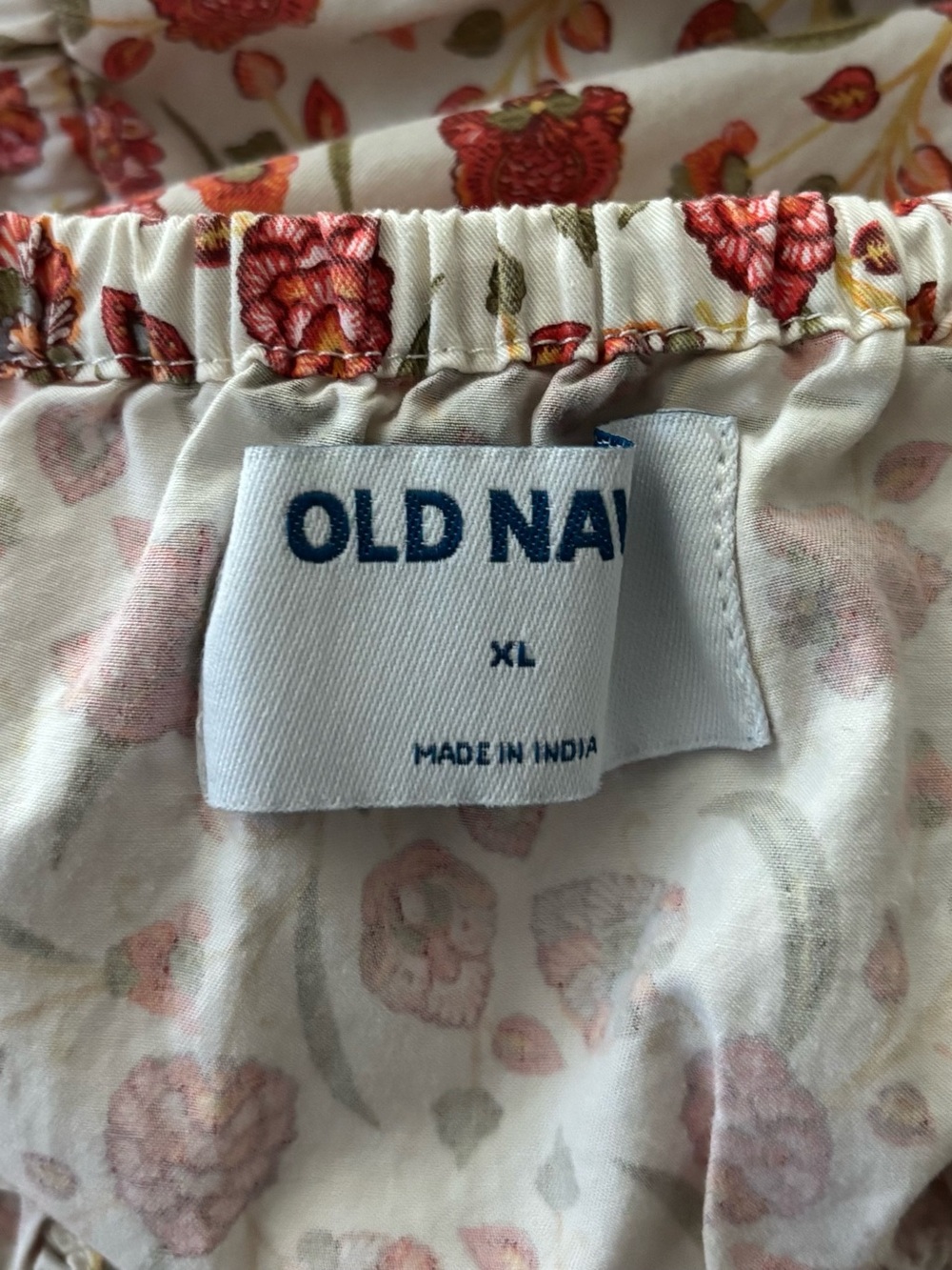 100% Cotton Old Navy XL Floral Dress - with Pockets! - Picture 7 of 7